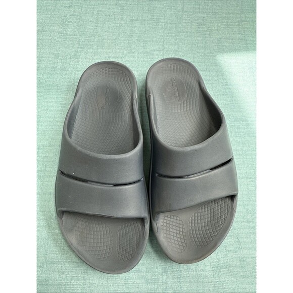 OOFOS OOAHH Sandals Womens Sz 9 Men 7 Slide Recovery Footware Slip On - Picture 1 of 9